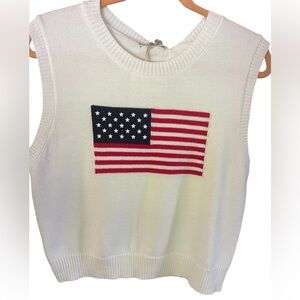 Moon and Madison XL sweater tank scrunchie set